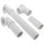 Gerber Classics Schedule 40 PVC Lift & Turn Drain for Standard Tub (Chrome)