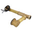 Chrome Trip Lever Drain for Standard Tub w/ 1-1/2" Brass Tubing (20 Gauge)