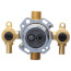 1/2" Treysta Tub & Shower Rough-In Valve, Vertical Inputs (PEX Crimp w/ Stops)