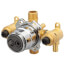 1/2" Treysta Tub & Shower Rough-In Valve, Vertical Inputs (PEX Crimp w/ Stops)
