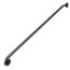 1-1/4" x 48" Grab Bar w/ Concealed Snap-On Flange (Peened Finish)