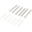 1-1/2" x 18" Grab Bar w/ Concealed Snap-On Flange (Peened Finish)