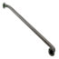 1-1/2" x 36" Grab Bar w/ Concealed Snap-On Flange (Peened Finish)
