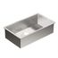 Prep 31" x 18" Stainless Steel 18 Gauge Undermount Single Bowl Sink, G18180