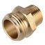 3/4" Male Hose x 1/2" Male Pipe (1/2" Sweat) Brass Garden Hose Adapter (78SWT)