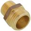 3/4" Male Hose x 1/2" Male Pipe (1/2" Sweat) Brass Garden Hose Adapter (78SWT)
