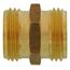 3/4" Male Hose x 3/4" Male Hose (1/2" FIP Tap) Brass Garden Hose Adapter (86GHT)