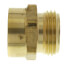 3/4" Male Hose x 3/4" Female Pipe Brass Garden Hose Adapter (81GH)