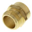 3/4" Male Hose x 3/4" Female Pipe Brass Garden Hose Adapter (81GH)