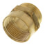 3/4" Male Hose x 3/4" Female Pipe Brass Garden Hose Adapter (81GH)