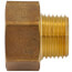 3/4" Female Hose x 1/2" Male Pipe Brass Garden Hose Adapter (84GH)