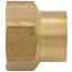 3/4" Female Hose x 1/2" Female Pipe Brass Garden Hose Adapter (82GH)