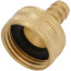 3/8" Hose Barb x 3/4" Female Hose Brass Garden Hose Swivel