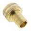 5/8" Hose Barb x 3/4" Female Hose Brass Garden Hose Swivel