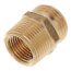 3/4" x 3/4" Brass Garden Hose Fitting - 1/2" FIP Tap (Lead Free)