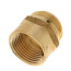 3/4" Male Hose x 3/4" Female Pipe Brass Garden Hose Adapter (Lead Free)