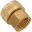 3/4" Female Hose x 1/2" Female Pipe Brass Garden Hose Swivel (Lead Free)