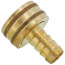 1/2" Hose Barb x 3/4" Female Hose Brass Garden Hose Swivel (Lead Free)