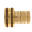 3/4" Hose Barb x 3/4" Female Hose Brass Garden Hose Swivel (Lead Free)