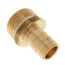 5/8" Hose Barb x 3/4" Male Hose Brass Garden Hose Adapter (Lead Free)