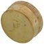 3/4" Brass Garden Hose Cap w/ Washer (Lead Free)