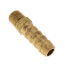 3/8" Hose Barb x 1/8" NPT Male Brass Pipe Adapter