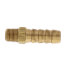 3/8" Hose Barb x 1/8" NPT Male Brass Pipe Adapter
