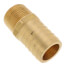 1" Hose Barb x 3/4" NPT Male Brass Pipe Adapter