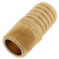 1" Hose Barb x 3/4" NPT Male Brass Pipe Adapter