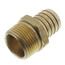 1" Hose Barb x 1" NPT Male Brass Pipe Adapter