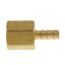 1/8" Hose Barb x 1/8" NPT Female Brass Pipe Adapter
