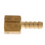 1/4" Hose Barb x 1/4" NPT Female Brass Pipe Adapter
