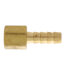 1/4" Hose Barb x 3/8" NPT Female Brass Pipe Adapter