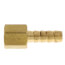 5/16" Hose Barb x 1/4" NPT Female Brass Pipe Adapter