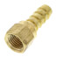 3/8" Hose Barb x 1/4" NPT Female Brass Pipe Adapter