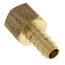 3/8" Hose Barb x 3/8" NPT Female Brass Pipe Adapter