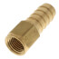 1/2" Hose Barb x 1/4" Female NPT Brass Pipe Adapter