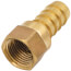 1/2" Hose Barb x 3/8" NPT Female Brass Pipe Adapter