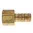 1/2" Hose Barb x 1/2" NPT Female Brass Pipe Adapter