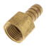 1/2" Hose Barb x 1/2" NPT Female Brass Pipe Adapter