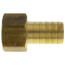3/4" Hose Barb x 3/4" NPT Female Brass Pipe Adapter