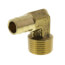 1/2" Hose Barb x 1/2" Male Pipe 90° Brass Elbow