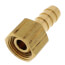 3/8" Hose Barb x 3/8 Female Pipe Brass Swivel Adapter