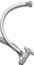 1/2" PEX Crimp x 1/2" FNPT One Piece Supply Riser Kit, 1/4 Turn Angle (20" Length)