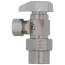 1/2" Nom CPVC x 3/8" OD Comp. 1/4 Turn Angle Stop, Lead Free (Chrome)