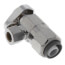 1/2" Nom. PushConnect x 3/8" OD Compr. 1/4 Turn Push Connect Angle Stop, Lead Free (Chrome Plated)