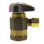 1/2" FIP x 1/4" OD Comp 1/4 Turn Angle Stop, Lead Free (Rough Brass)