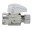 3/8" FIP x 3/8" OD Comp 1/4 Turn Straight Stop, Lead Free (Chrome)