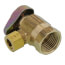 1/2" FIP x 3/8" OD Comp 1/4 Turn Angle Stop, Lead Free (Rough Brass)