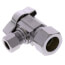 1/2" FIP x 1/2" OD Comp 1/4 Turn Angle Stop, Lead Free (Chrome)